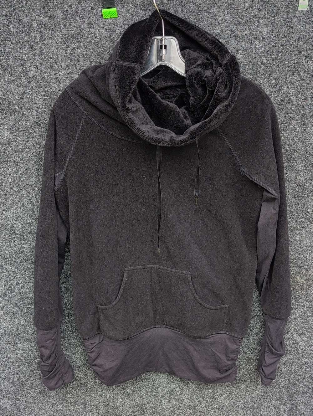 lululemon athletica Black Cowl Neck Pullover Hoodie